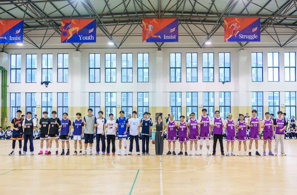 杭州信达外国语学校高中部第三届师生篮球赛